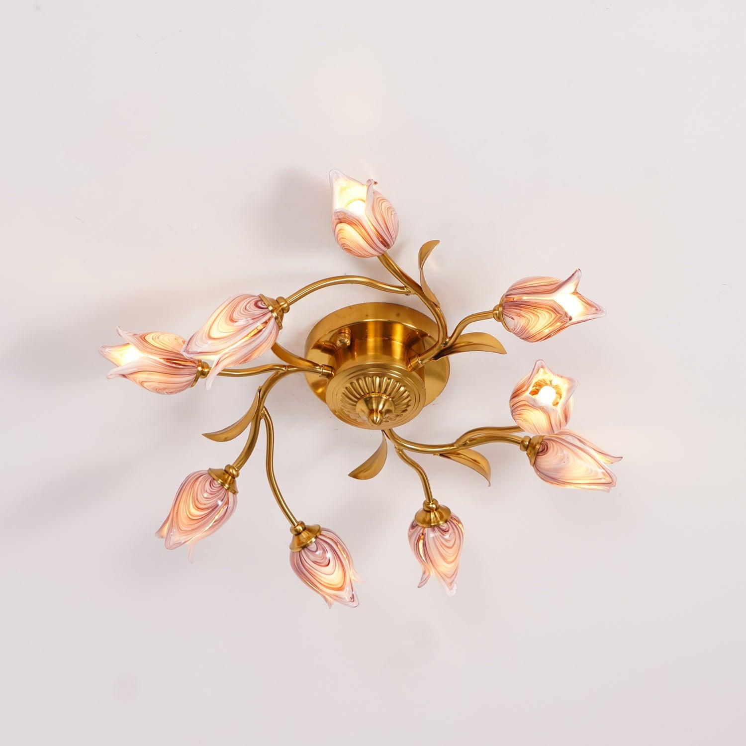 Vathaos Plafonnier en Verre Naturel - Neutralighting