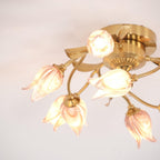 Vathaos Plafonnier en Verre Naturel - Neutralighting