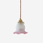 Tulips Lampe à Suspension en Verre Ambré Organique - Neutralighting