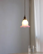 Tulips Lampe à Suspension en Verre Ambré Organique - Neutralighting