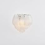 Aurora Applique Murale Murano Verre Pétale Givré Cascadant - Neutralighting