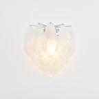 Aurora Applique Murale Murano Verre Pétale Givré Cascadant - Neutralighting