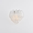 Aurora Applique Murale Murano Verre Pétale Givré Cascadant - Neutralighting