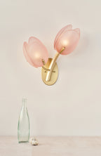 Orlantha Lampe Murale en Verre Art Nordic Bloom - Neutralighting