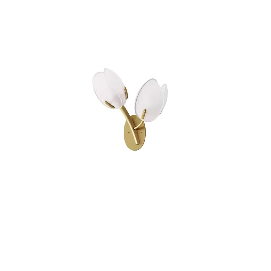 Orlantha Lampe Murale en Verre Art Nordic Bloom - Neutralighting