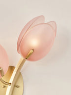 Orlantha Lampe Murale en Verre Art Nordic Bloom - Neutralighting