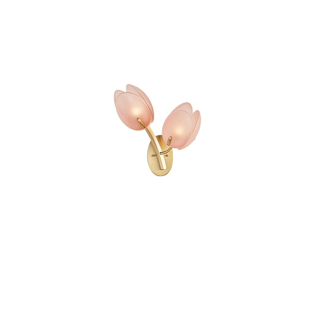 Orlantha Lampe Murale en Verre Art Nordic Bloom - Neutralighting