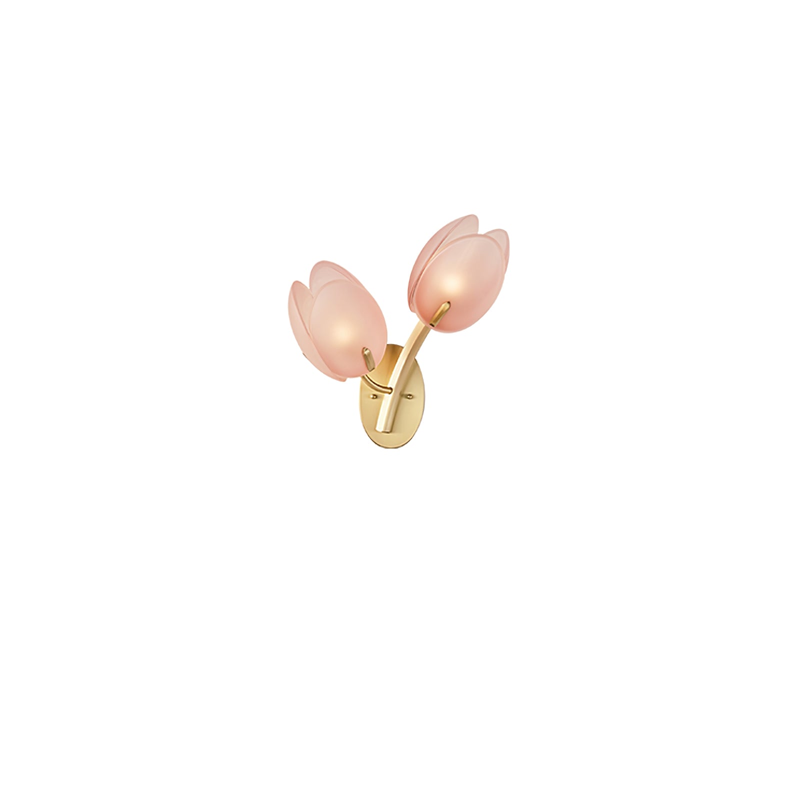 Orlantha Lampe Murale en Verre Art Nordic Bloom - Neutralighting