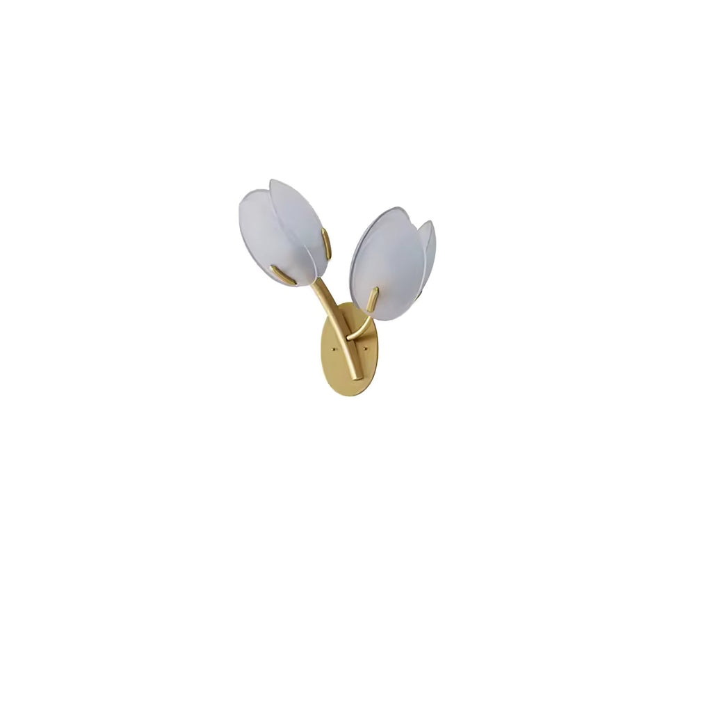Orlantha Lampe Murale en Verre Art Nordic Bloom - Neutralighting