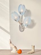 Orlantha Lampe Murale en Verre Art Nordic Bloom - Neutralighting