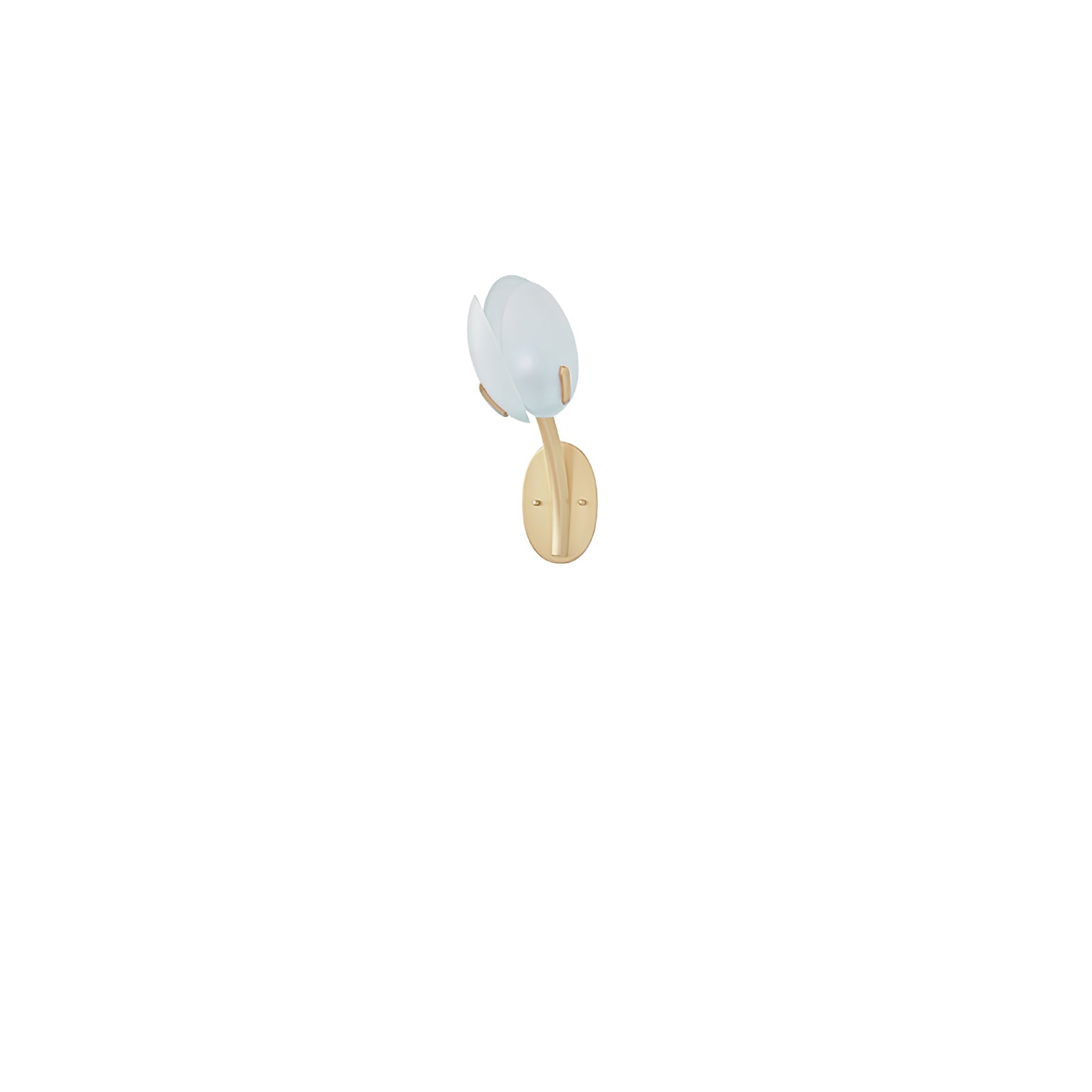Orlantha Lampe Murale en Verre Art Nordic Bloom - Neutralighting