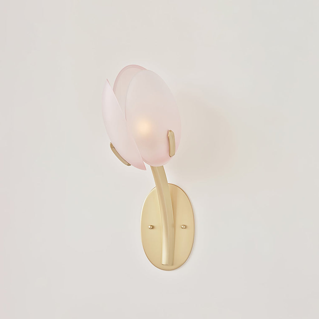 Orlantha Lampe Murale en Verre Art Nordic Bloom - Neutralighting