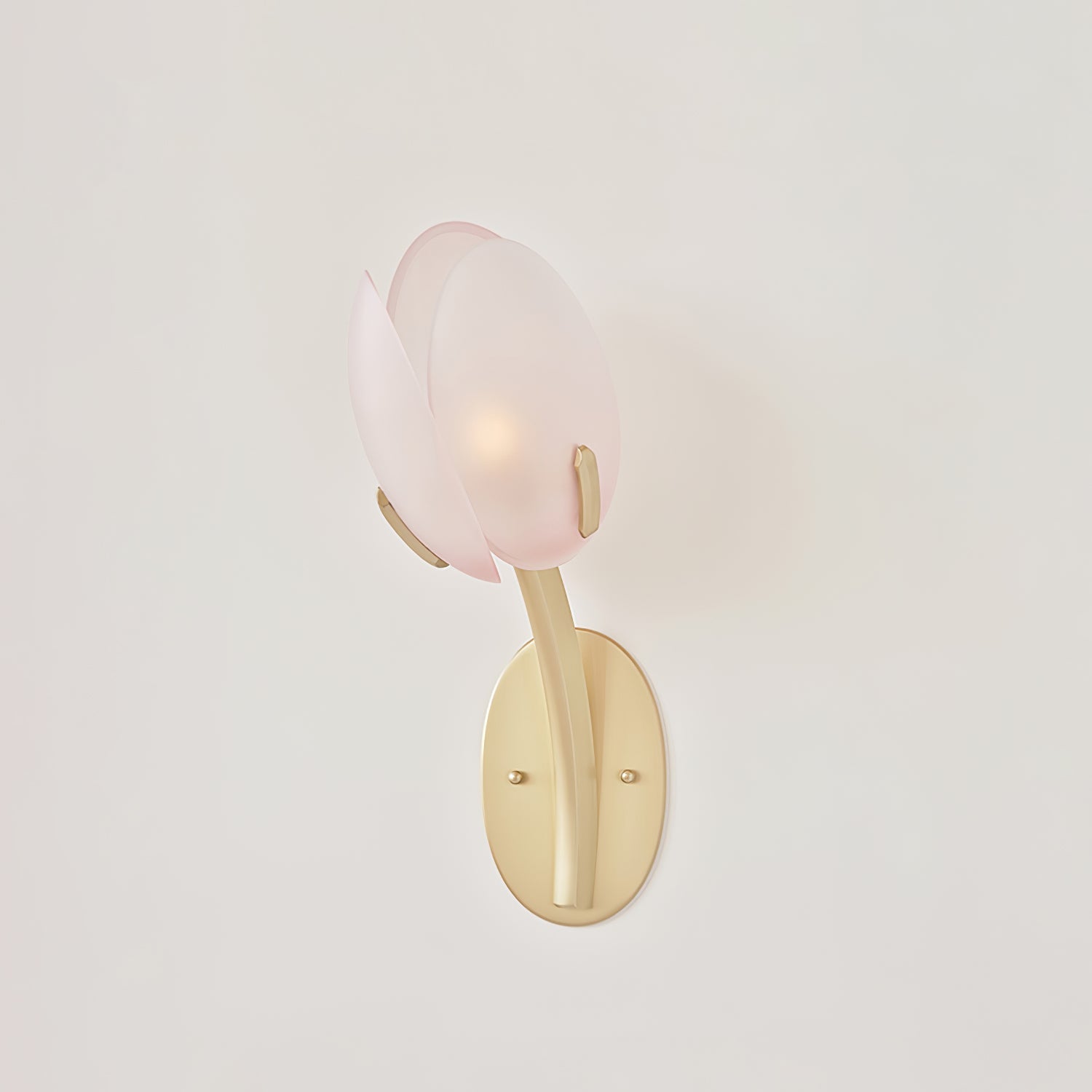Orlantha Lampe Murale en Verre Art Nordic Bloom - Neutralighting