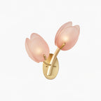 Orlantha Lampe Murale en Verre Art Nordic Bloom - Neutralighting