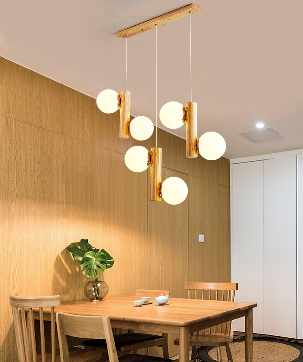 Solstica Suspension Bois Classique - Neutralighting