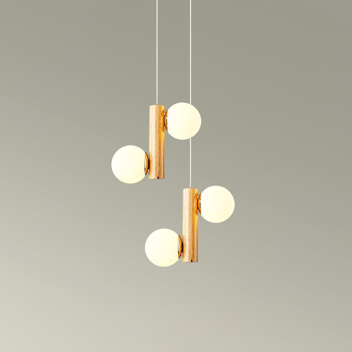 Solstica Suspension Bois Classique - Neutralighting