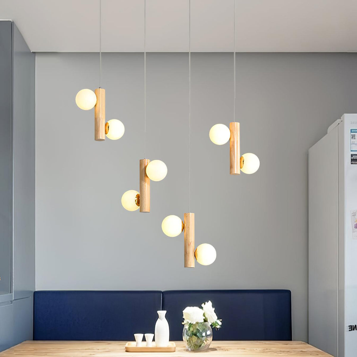 Solstica Suspension Bois Classique - Neutralighting