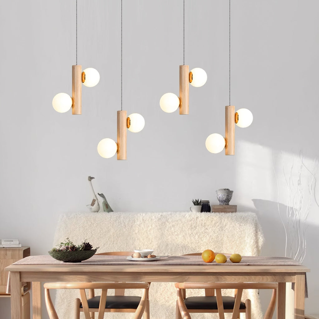 Solstica Suspension Bois Classique - Neutralighting
