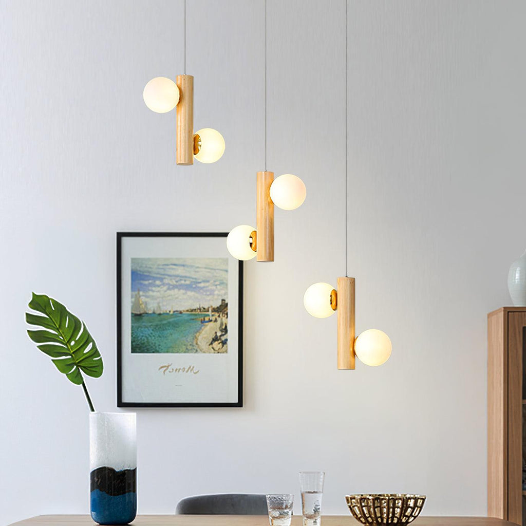 Solstica Suspension Bois Classique - Neutralighting