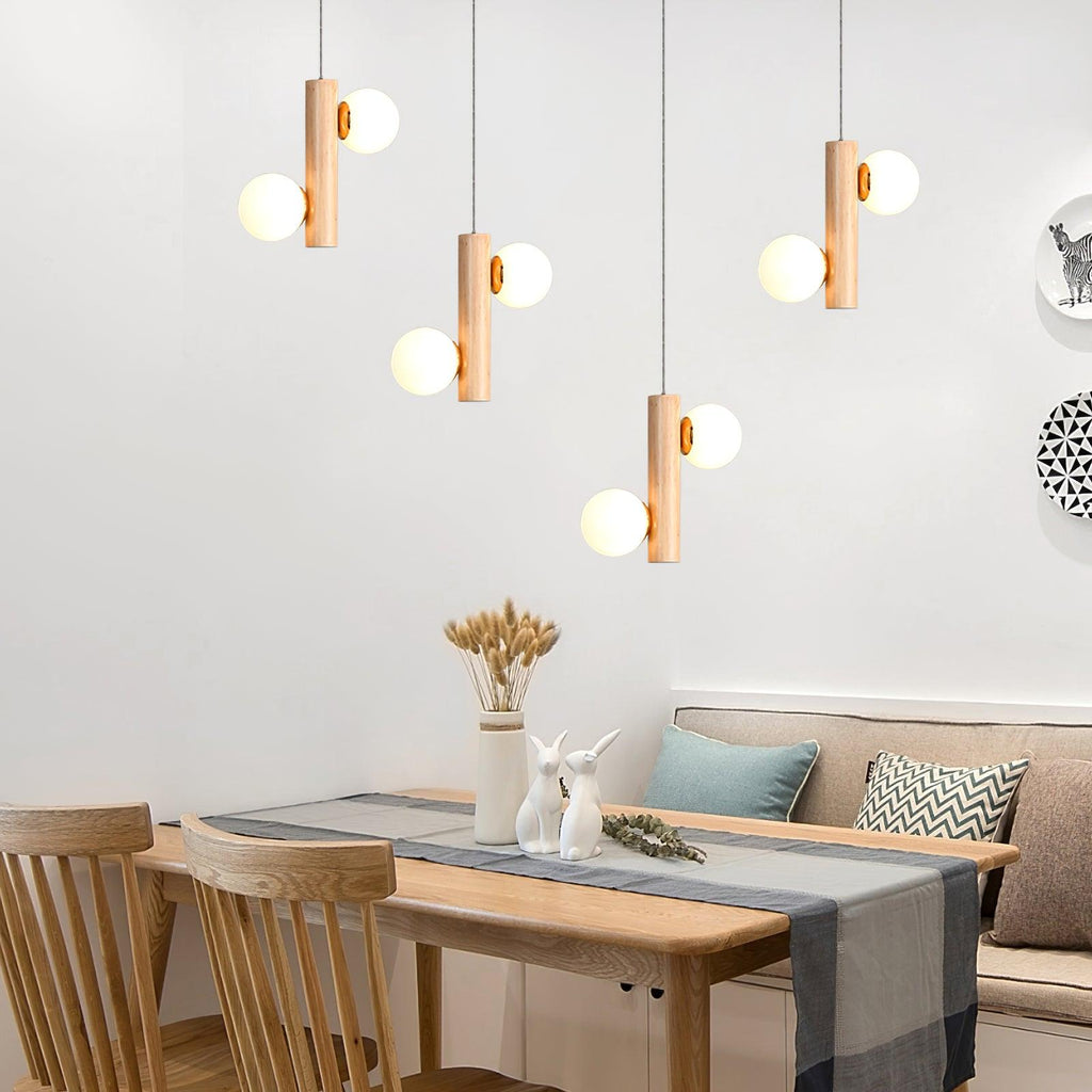 Solstica Suspension Bois Classique - Neutralighting