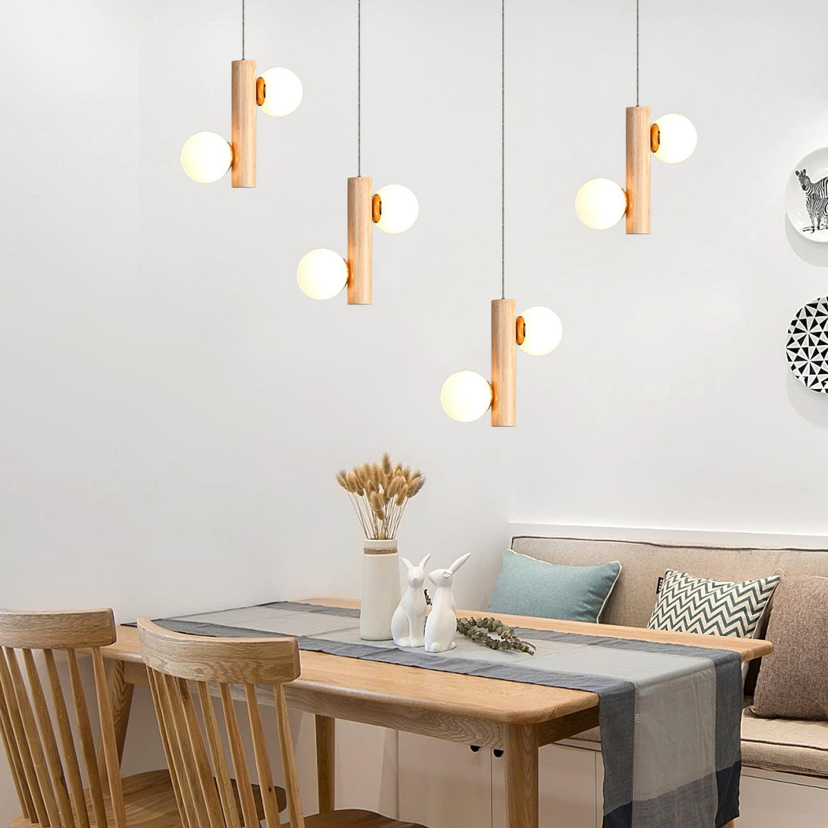 Solstica Suspension Bois Classique - Neutralighting