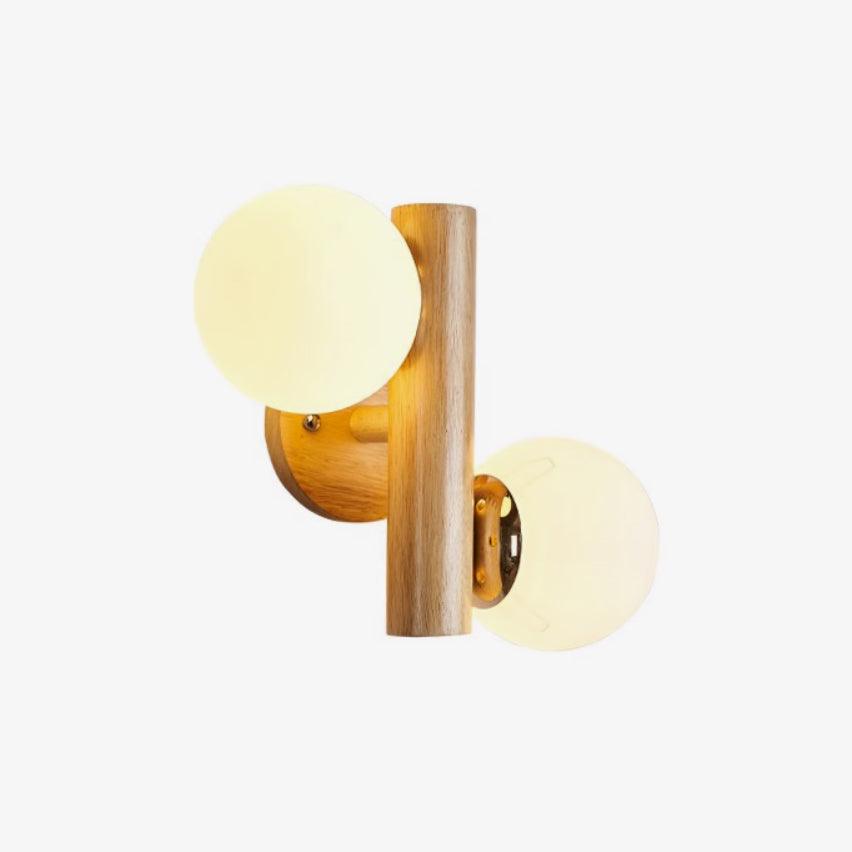 Vexorise Lampe Murale en Bois Scandinave - Neutralighting