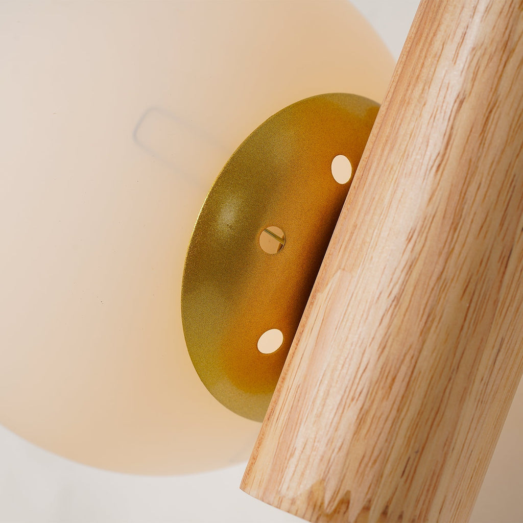 Vexorise Lampe Murale en Bois Scandinave - Neutralighting