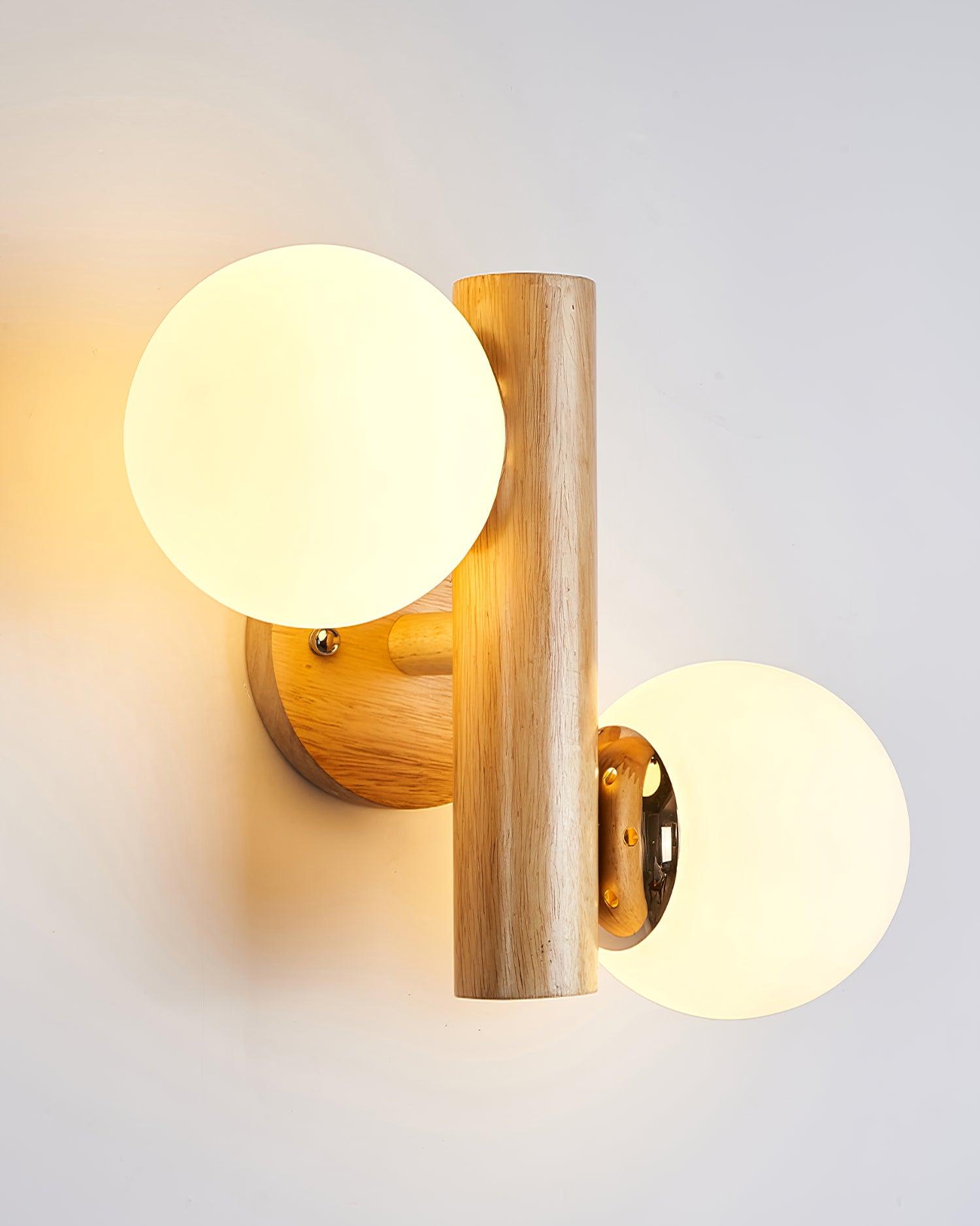 Vexorise Lampe Murale en Bois Scandinave - Neutralighting