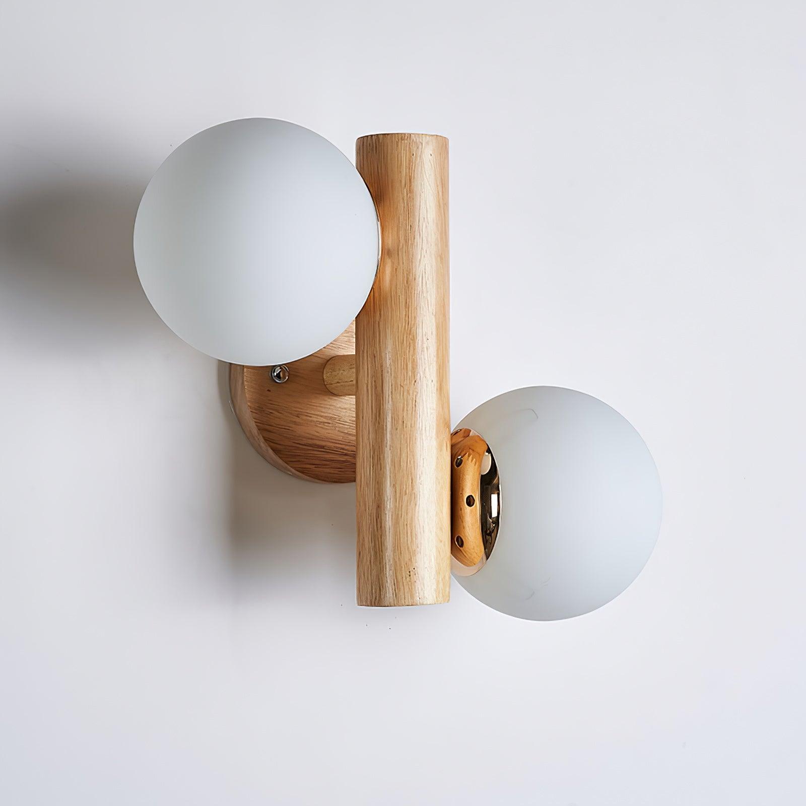 Vexorise Lampe Murale en Bois Scandinave - Neutralighting