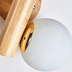 Vexorise Lampe Murale en Bois Scandinave - Neutralighting