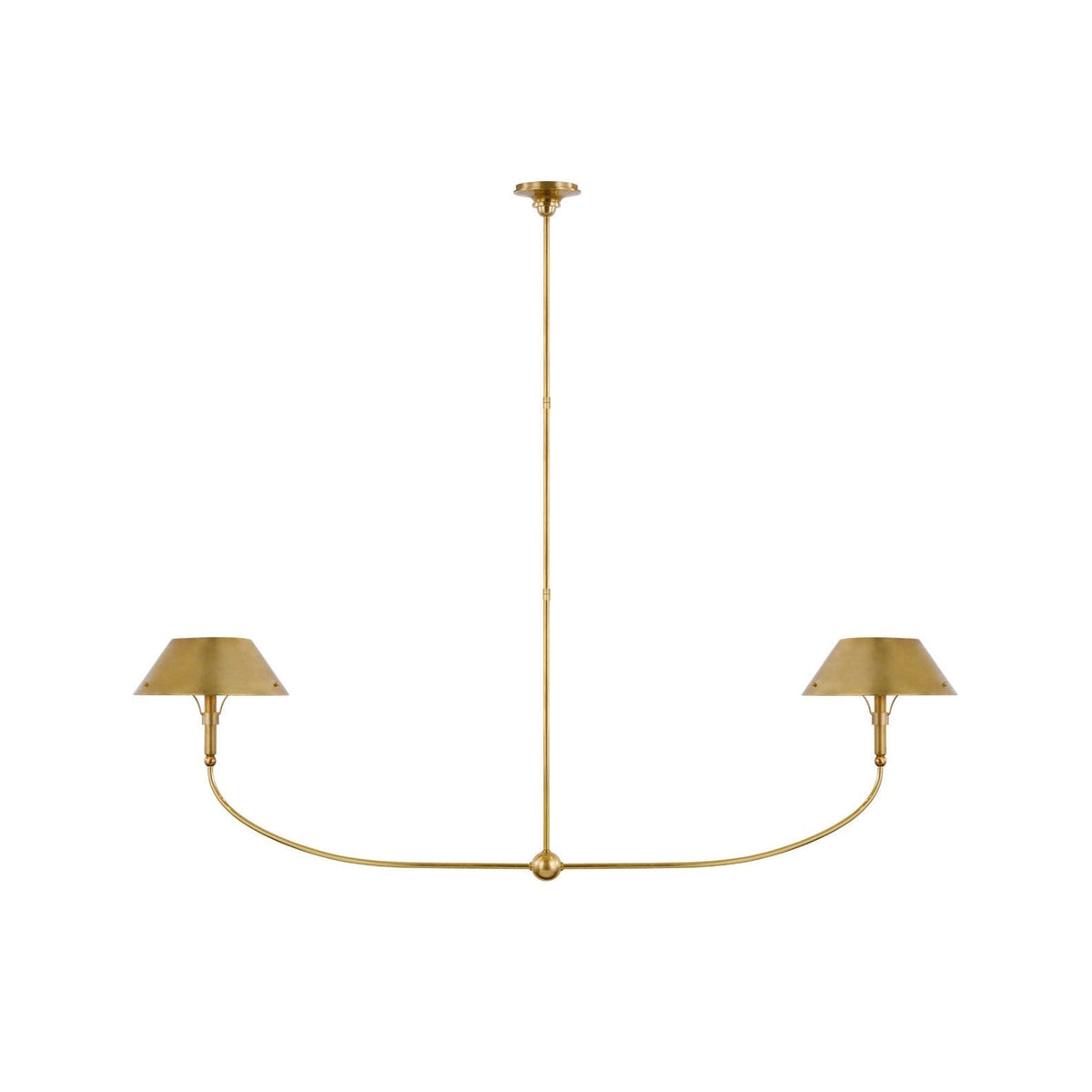 Turlington Lustre Laiton Métal Industriel Vintage - Neutralighting