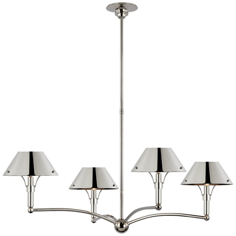 Turlington Lustre Laiton Métal Industriel Vintage - Neutralighting