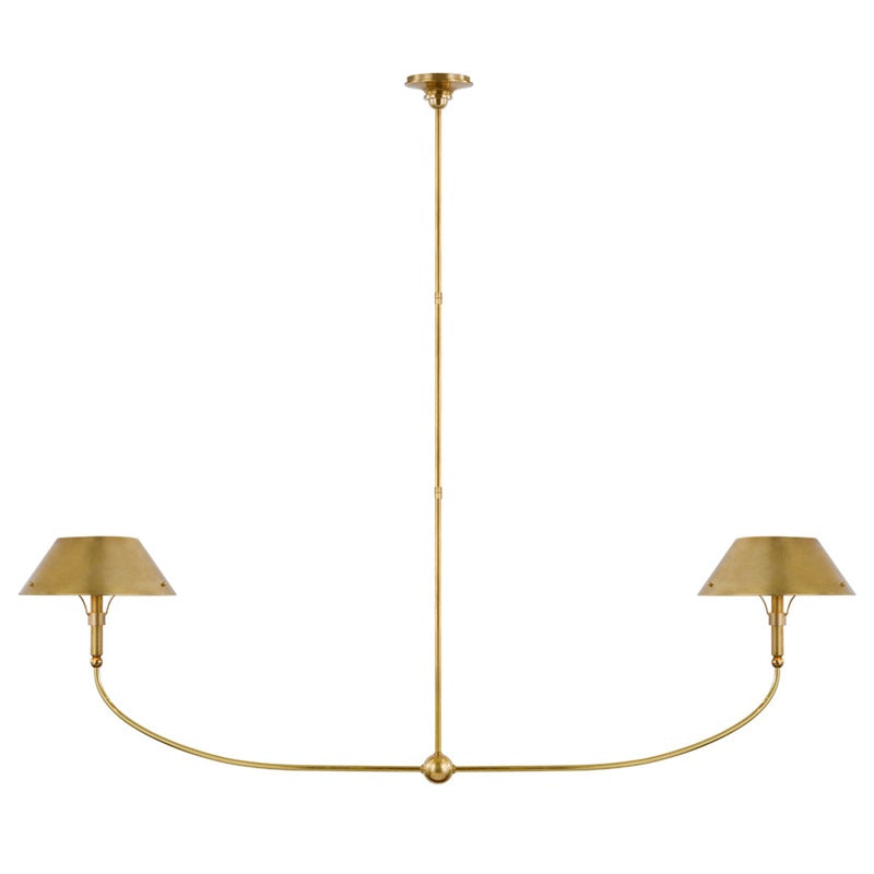 Turlington Lustre Laiton Métal Industriel Vintage - Neutralighting