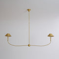 Turlington Lustre Laiton Métal Industriel Vintage - Neutralighting