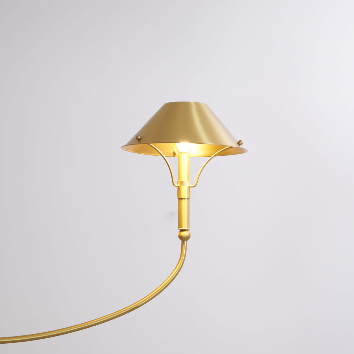 Turlington Lustre Laiton Métal Industriel Vintage - Neutralighting