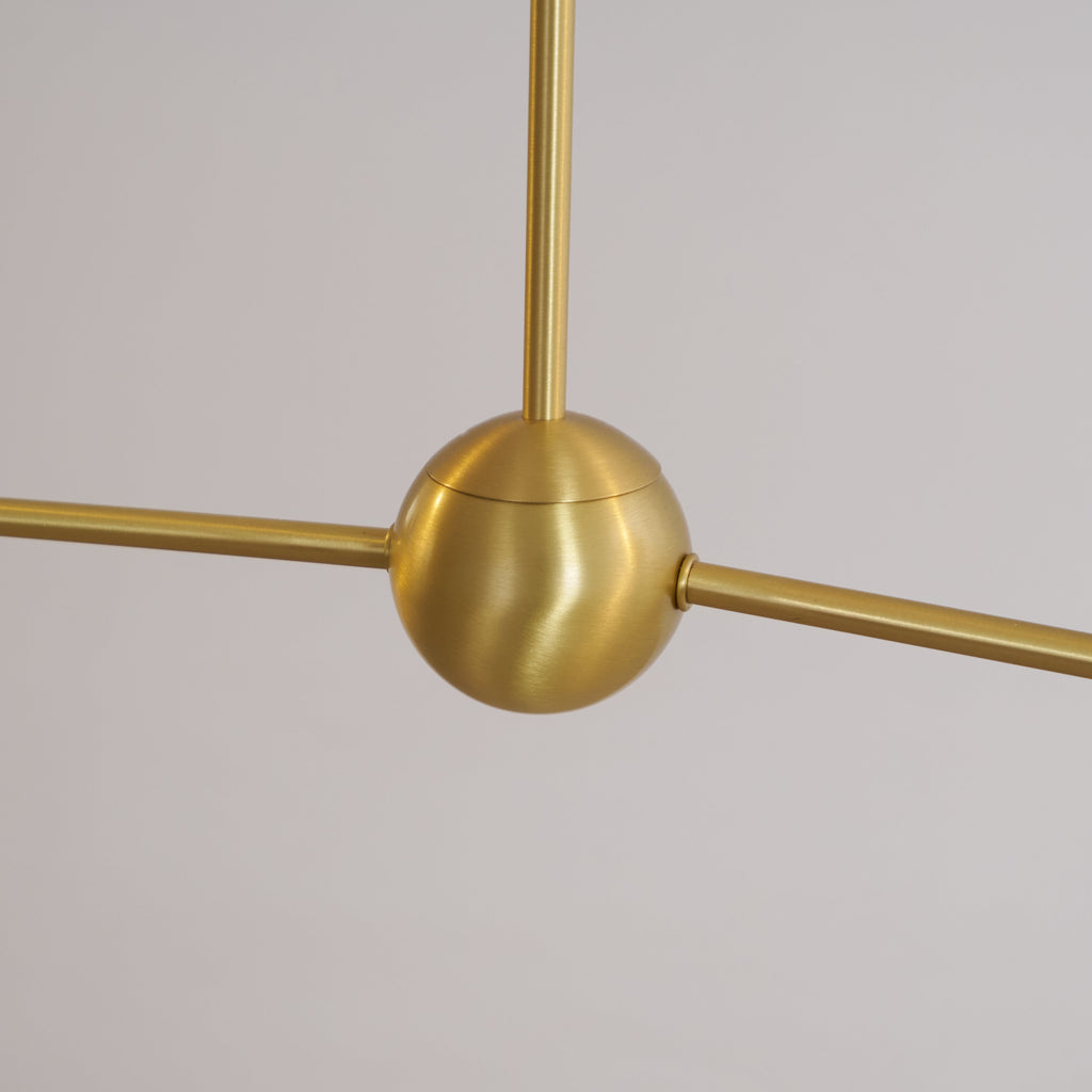 Turlington Lustre Laiton Métal Industriel Vintage - Neutralighting