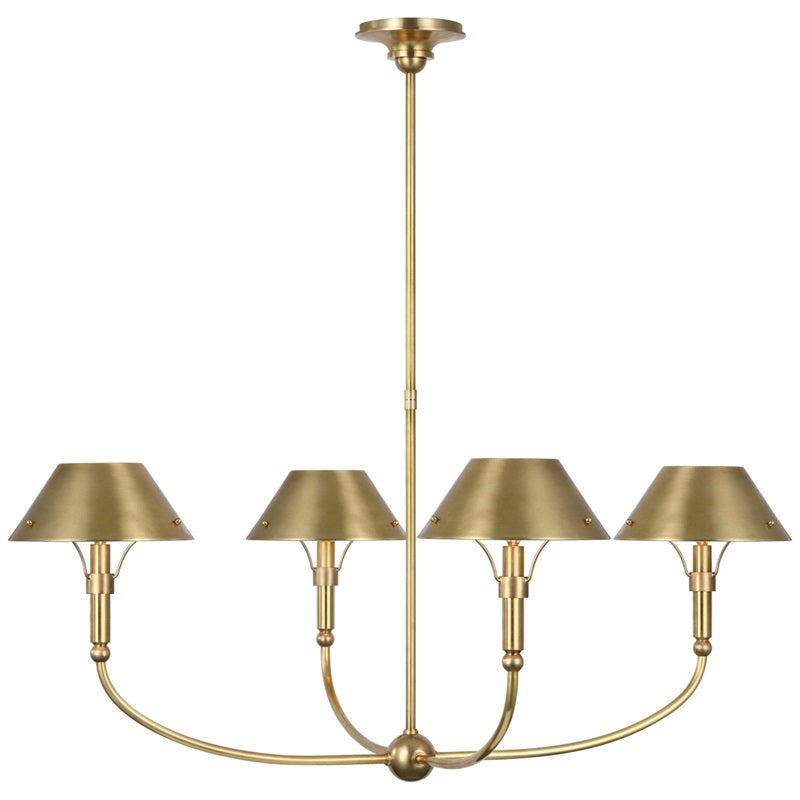 Turlington Lustre Laiton Métal Industriel Vintage - Neutralighting