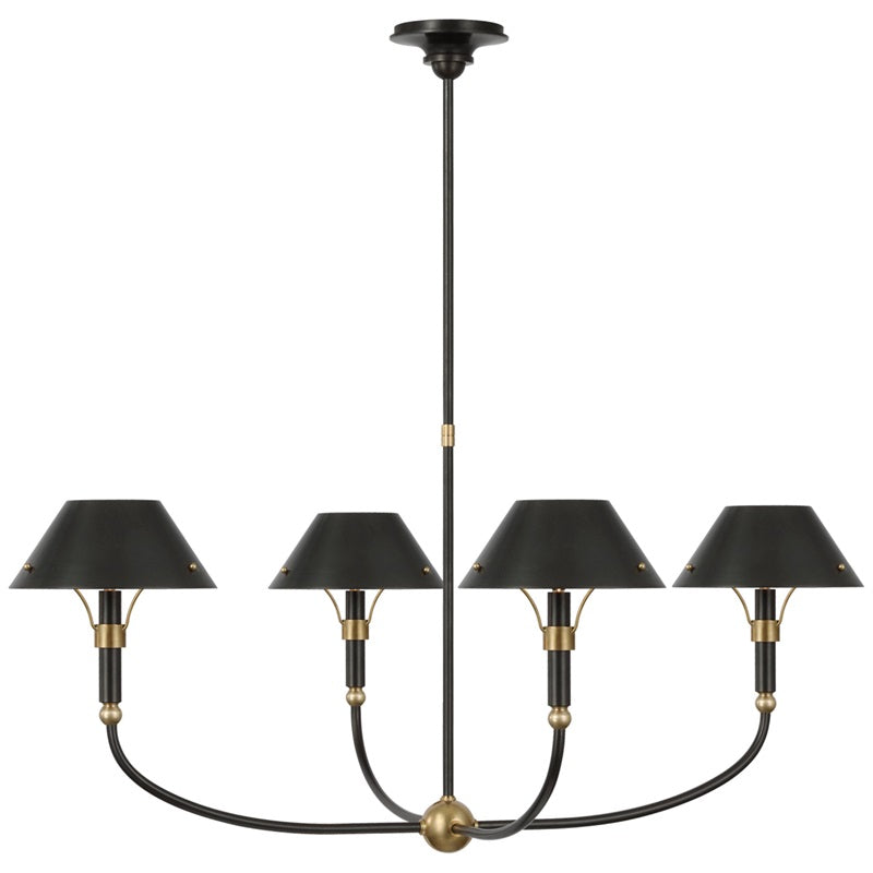 Turlington Lustre Laiton Métal Industriel Vintage - Neutralighting