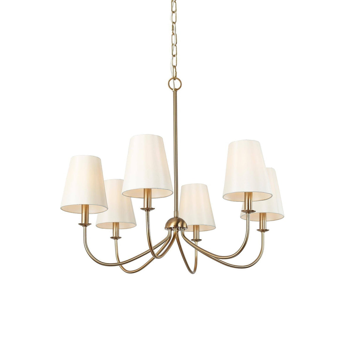 Icarisra Lustre Laiton Tissu Industriel Vintage - Neutralighting