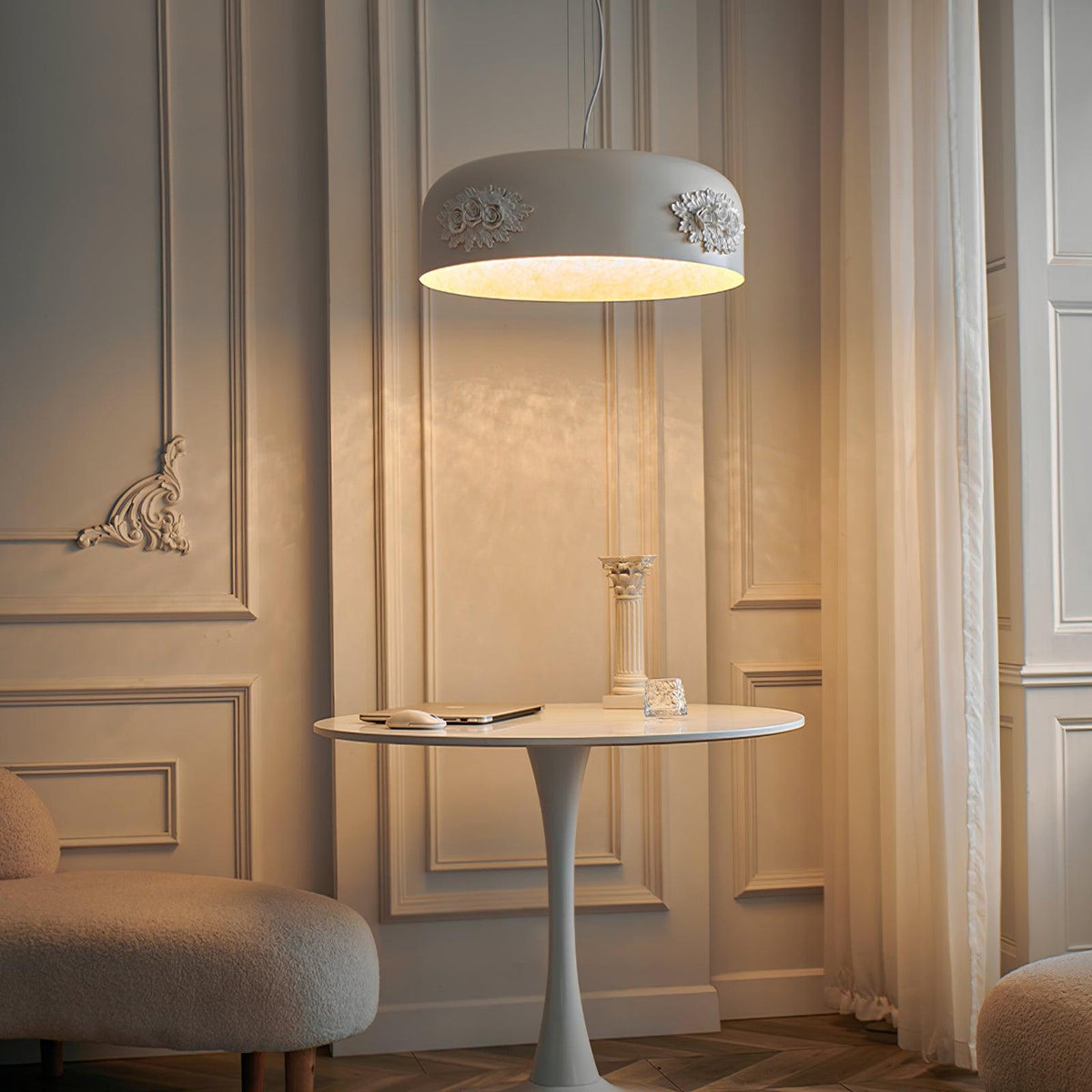 Vilaeos Minimaliste Résine Applique Lumière - Neutralighting