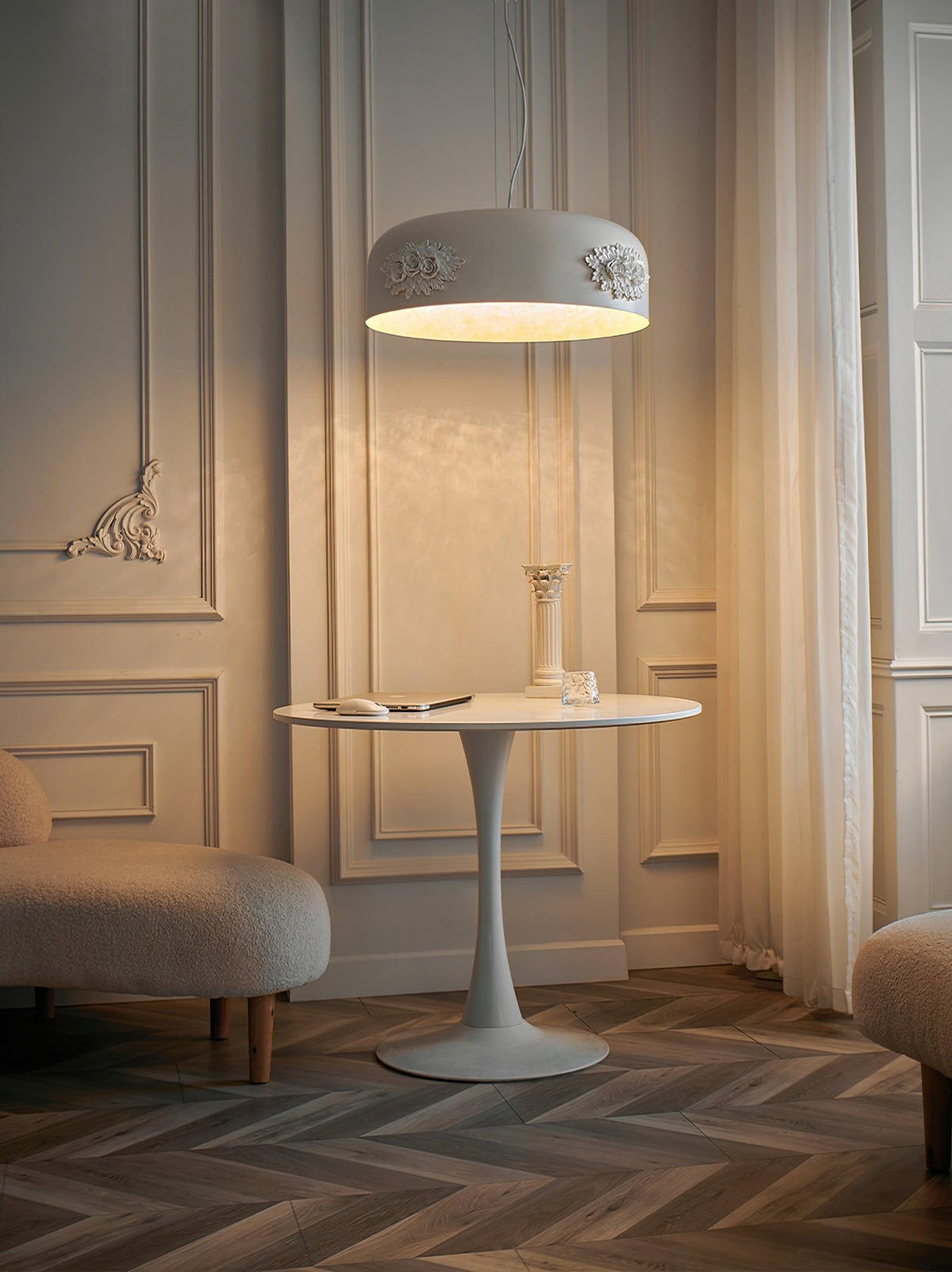 Vilaeos Minimaliste Résine Applique Lumière - Neutralighting