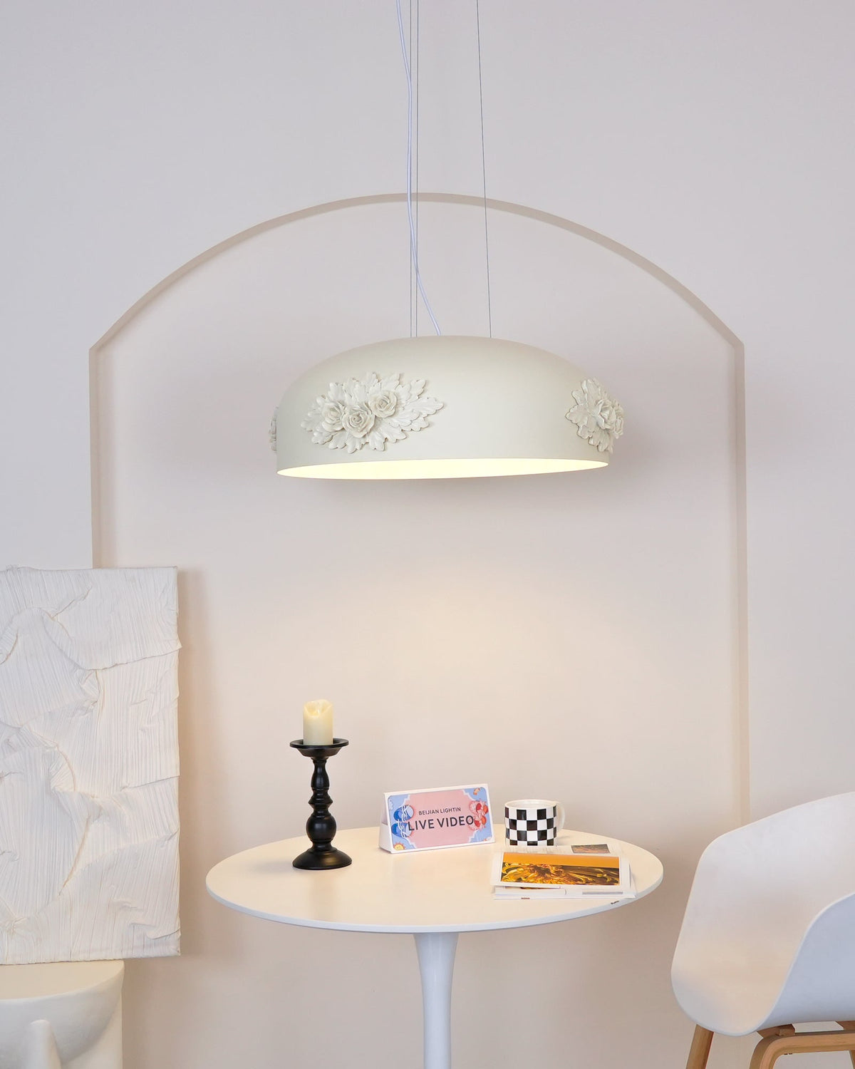 Vilaeos Minimaliste Résine Applique Lumière - Neutralighting