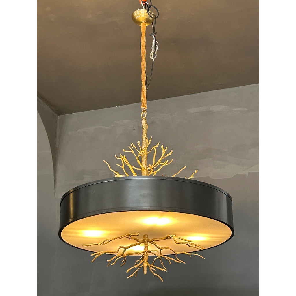 Arvele Lustre Laiton Métal Créativité Individuelle - Neutralighting