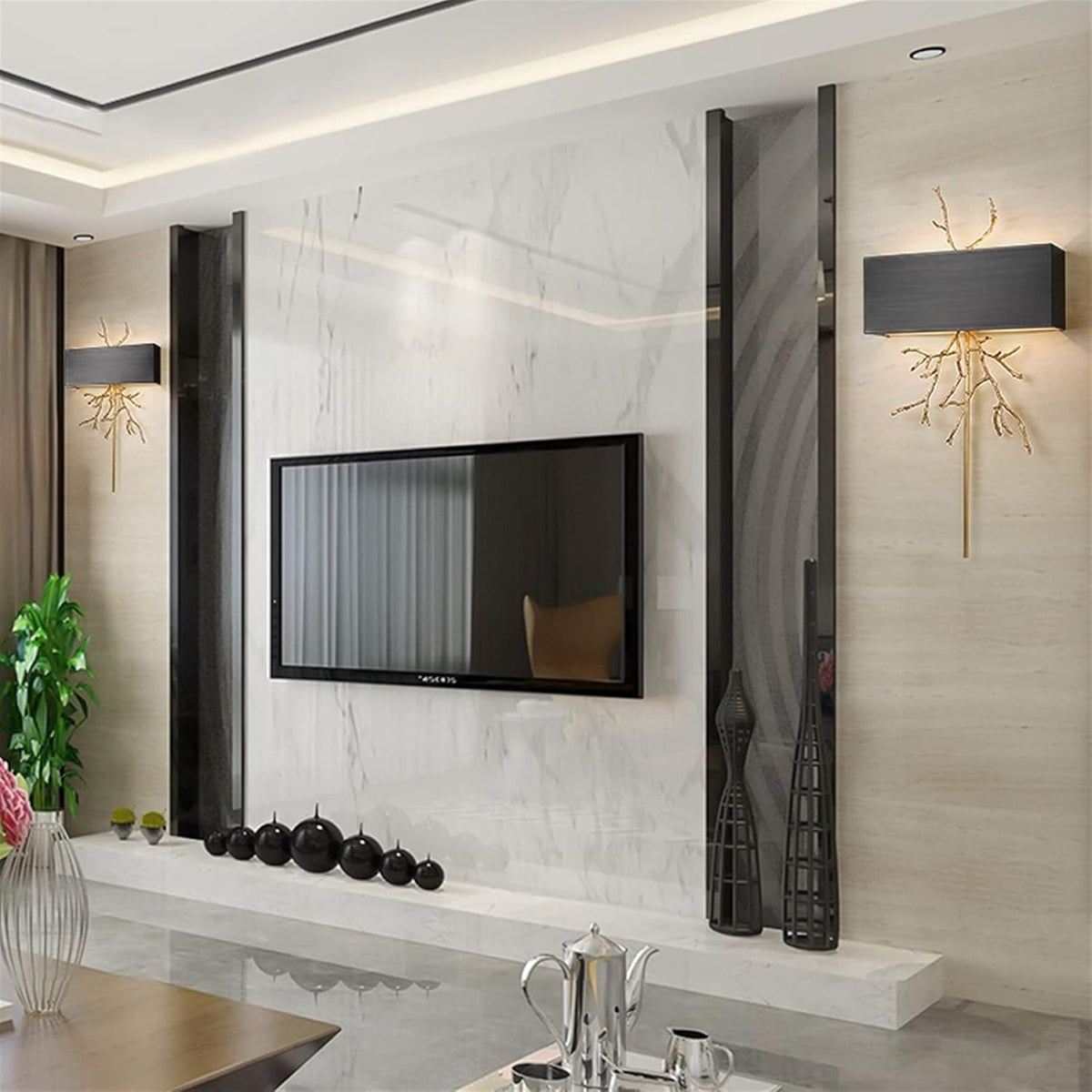 Vivaria Applique Murale Laiton Métal Créativité Individuelle - Neutralighting