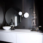 Twis Lampe Pendante Verre Dépoli Fumé Minimaliste - Neutralighting