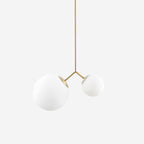 Twis Lampe Pendante Verre Dépoli Fumé Minimaliste - Neutralighting
