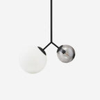 Twis Lampe Pendante Verre Dépoli Fumé Minimaliste - Neutralighting