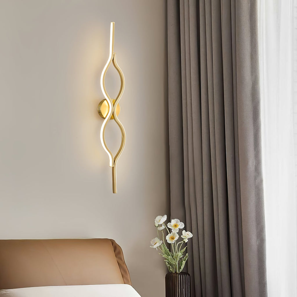 Myvenen Classique Torsade Laiton Applique Lumière - Neutralighting