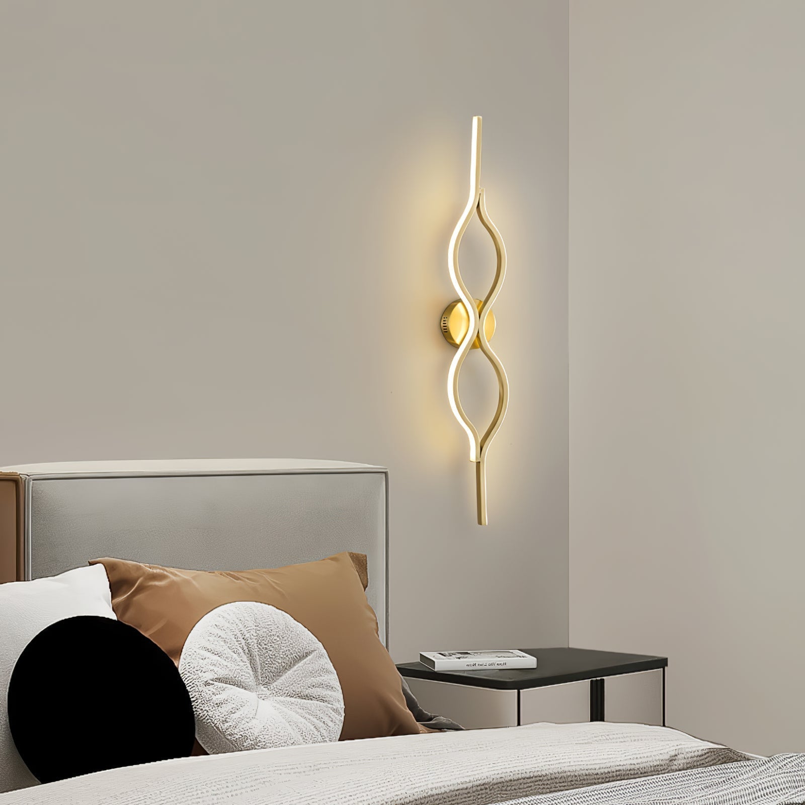 Myvenen Classique Torsade Laiton Applique Lumière - Neutralighting