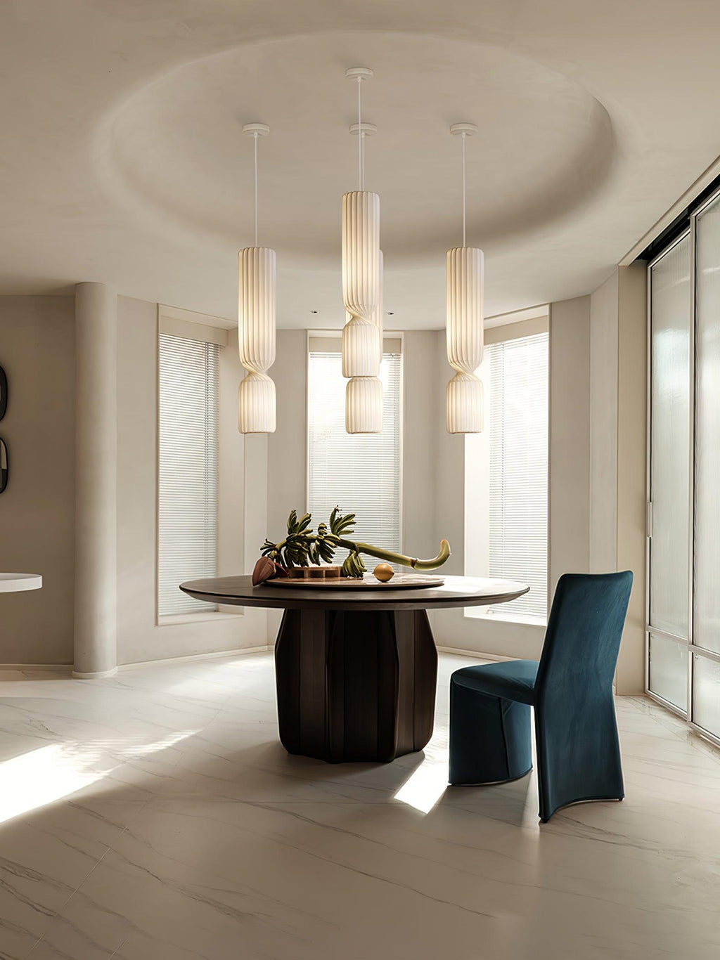 Twist Lampe suspendue minimaliste en PVC - Neutralighting